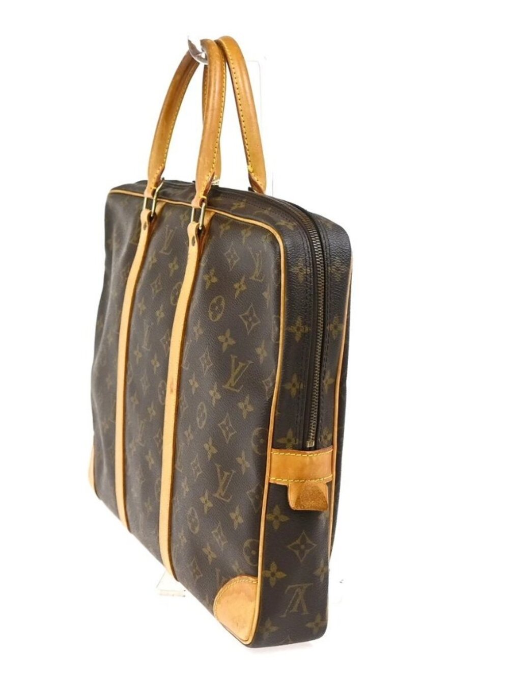 LOUIS VUITTON Porte Documents Voyage Briefcase Hand Bag Monogram - Picture 3 of 16